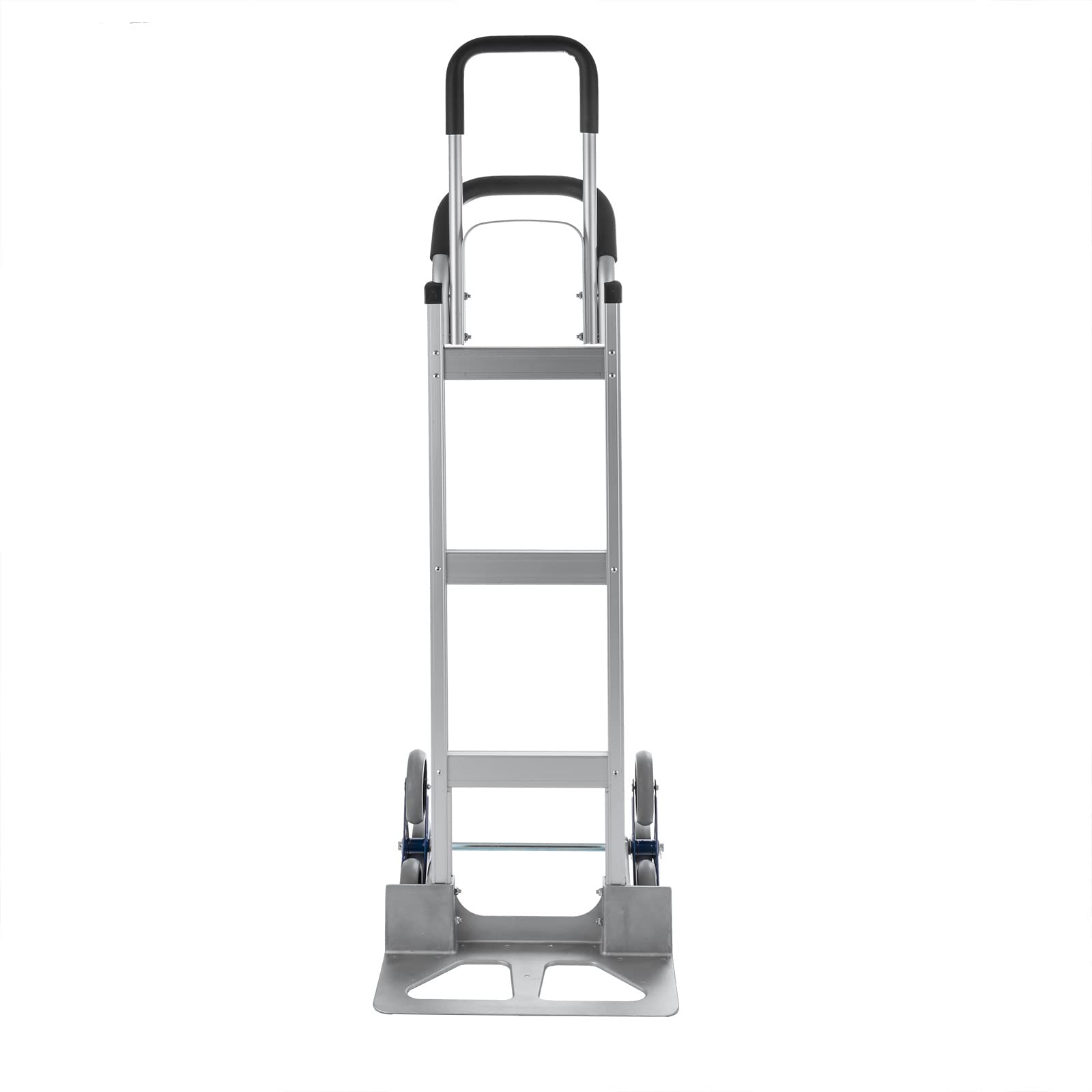 Heavy Duty 550 LBS Aluminum Stair Climbing Hand Truck - 60 Inch Hand Cart Dolly for Moving Appliances, Furniture & Heavy Loads Up Stairs - Warehouse & Home Use