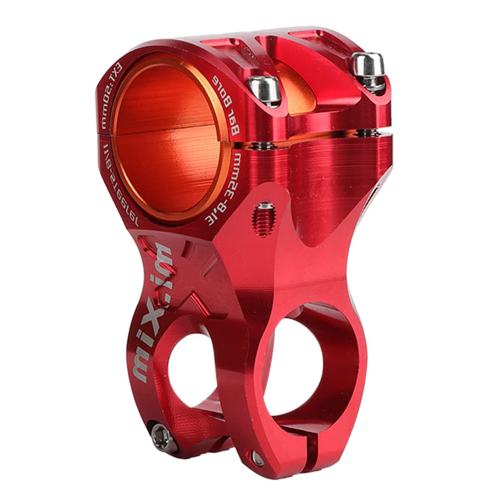 Shanrya Anti-Rust Aluminum Alloy Bike Stem - Lightweight Hollow Design Handlebar Stem for Road Bikes & Mountain Bikes | Perfect for Commuting, Racing & Outdoor Cycling