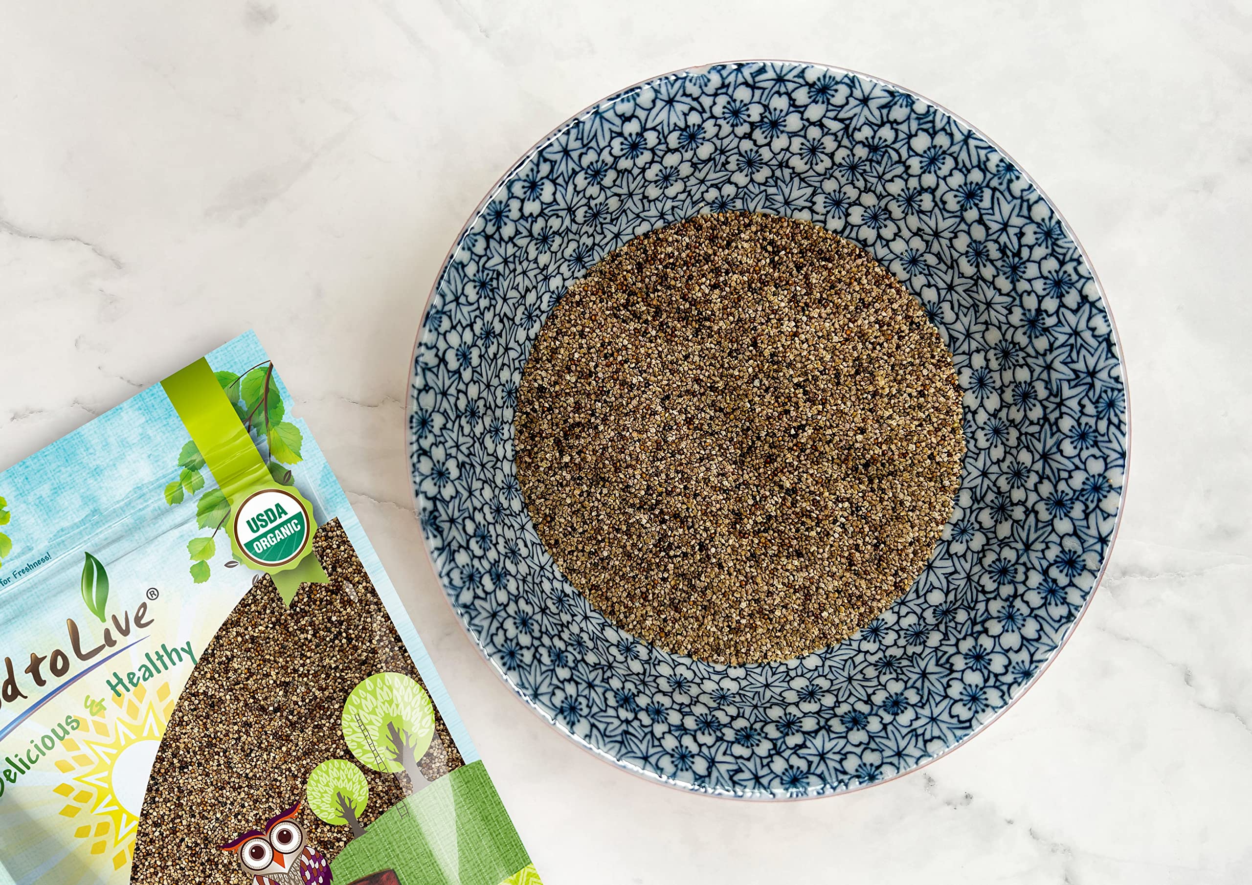 Organic Kaniwa Seeds - 20 lbs | Non-GMO Canihua Grain, Kosher, Raw, Vegan, Sproutable | High in Protein, Fiber, Iron, Calcium & Zinc | Perfect for Smoothies, Salads & Healthy Baking