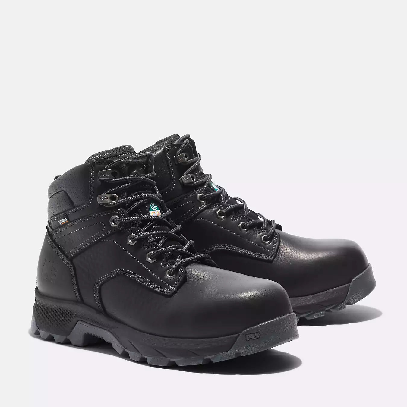 Timberland PRO Men's TiTAN EV 6 Waterproof CSA Safety Work Boots for Construction, Outdoor & Heavy Duty Jobs - Steel Toe, Slip Resistant, Electrical Hazard Protection