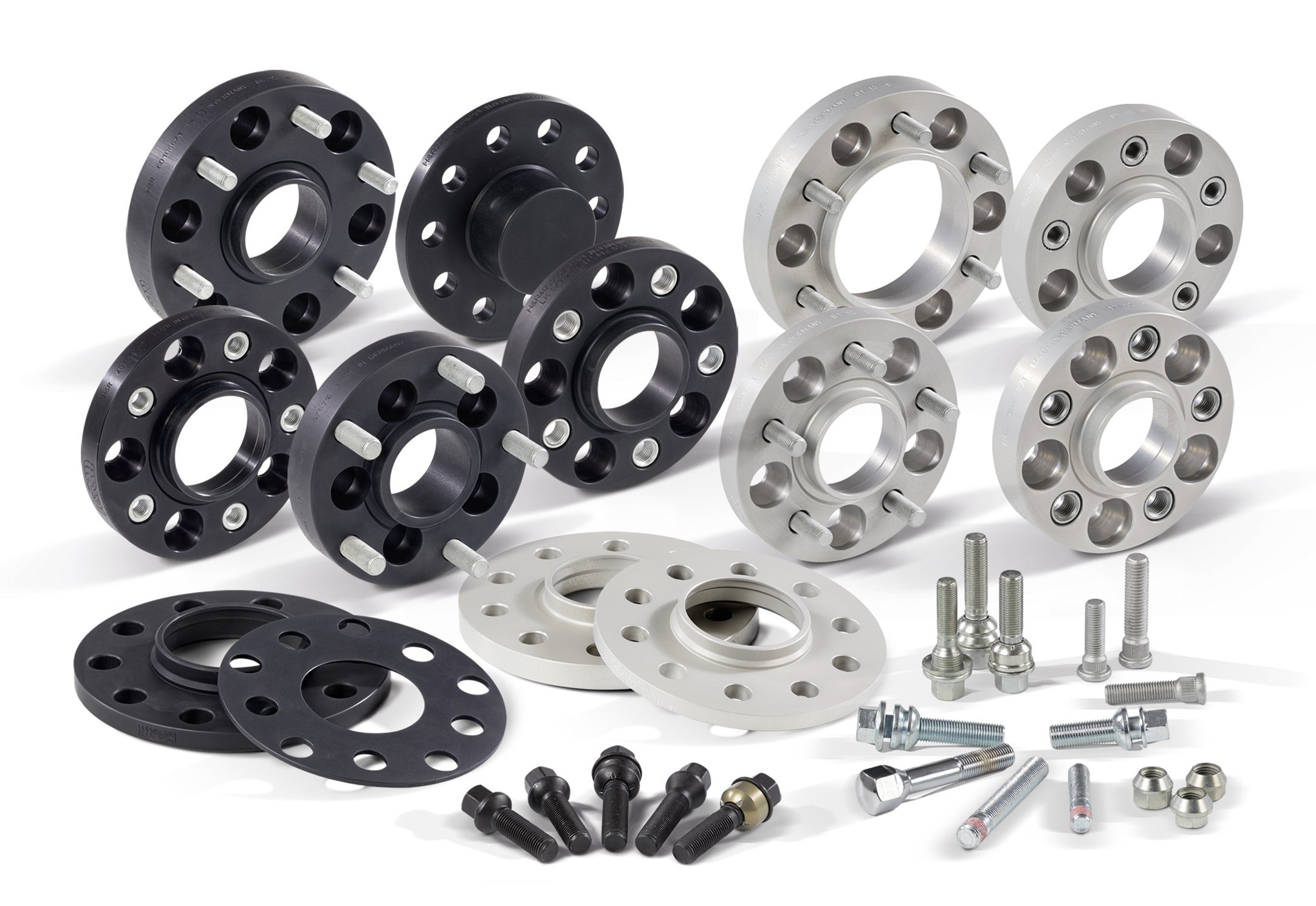 H&R 402655711 TRAK+ Wheel Adapter 5x100 to 5x114.3 - Hub Centric 57.1mm to 60.1mm - Compatible with Toyota Wheels (Pair) - Perfect for Custom Wheel Fitment & Vehicle Upgrades