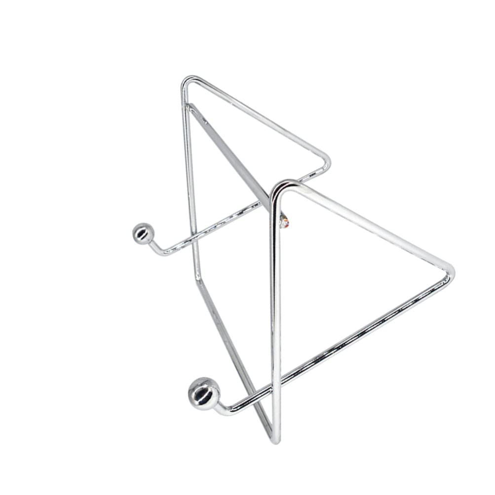 Hemoton Tablet Holder & Laptop Stand - Vertical Stainless Steel Rack Organizer for Desktop, Computer, and Laptop Riser - Perfect for Home Office, Gaming, and Workspace Organization