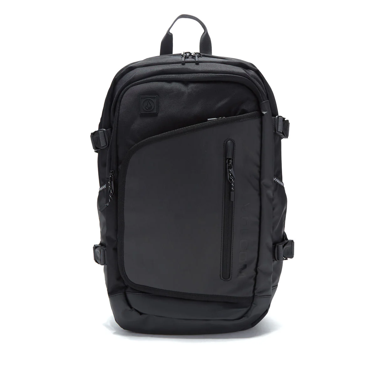 Volcom Short Range Backpack - Durable Water-Resistant Laptop Backpack for Men & Women - Perfect for School, Work, Travel & Outdoor Adventures (Black)