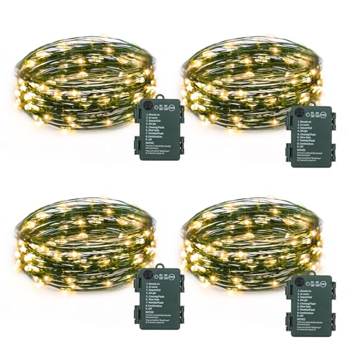 Warm White-Green Wire