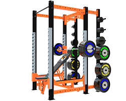 Wright Equipment P300 Plus Series Power Cage - Heavy Duty Power Rack for Home Gym Strength Training - Perfect for Squats, Bench Press, and Weightlifting Workouts
