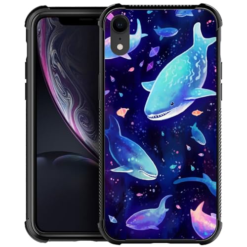 Corlorful Purple Shark