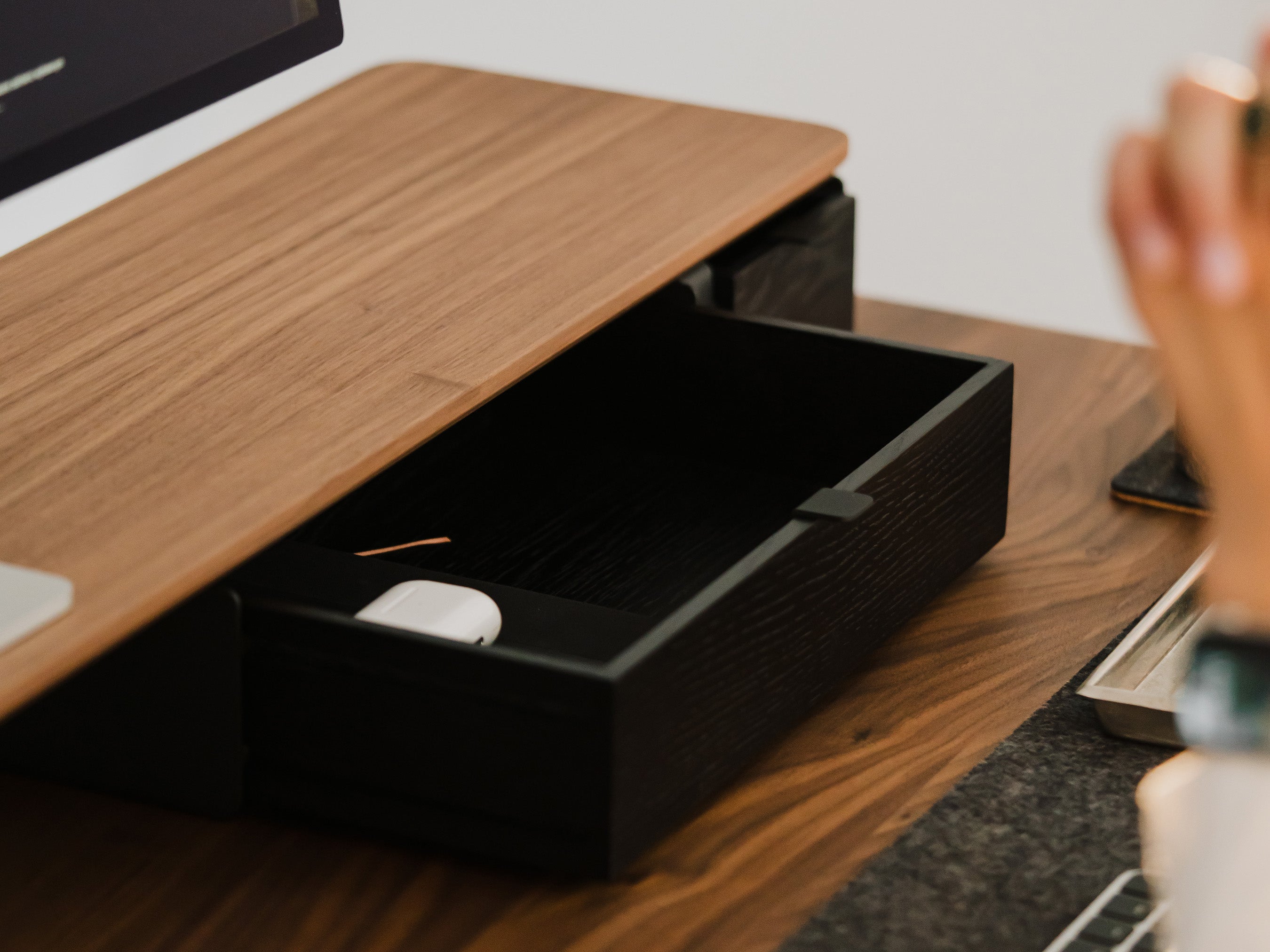 Compact Modular Drawer Organizer - Space-Saving Storage Solution for Home, Office & Closet Organization