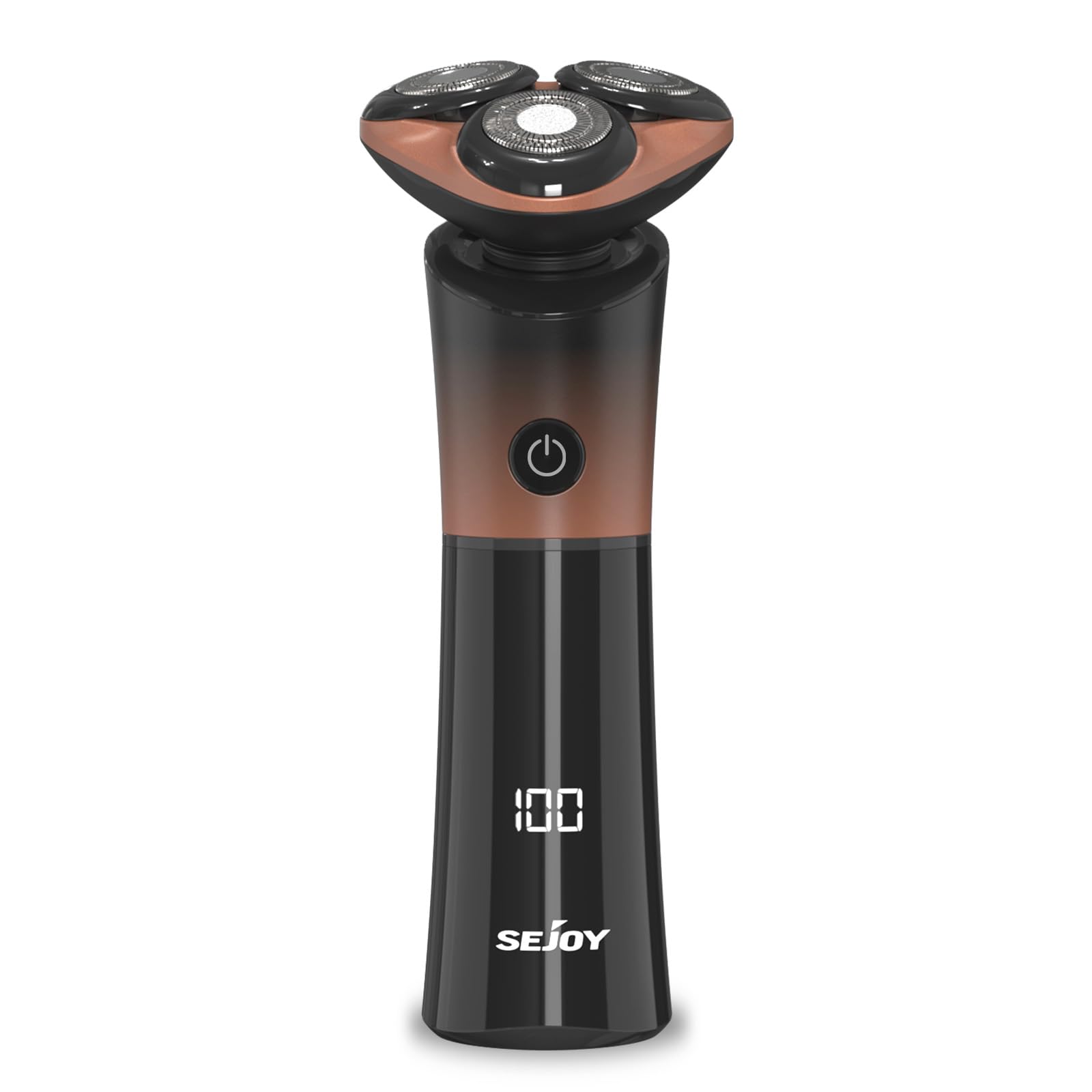 Sejoy Electric Shaver for Men - Rechargeable Cordless Razor with Magnetic Head & Quick Release Blade, Self-Sharpening Technology, IPX6 Waterproof, Long Battery Life - Perfect for Travel, Business Trips & Daily Shaving