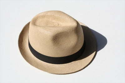 Stylish Panama Hat for Men & Women - Breathable Trilby Summer Hat with Adjustable Band - Perfect for Beach, Travel, and Outdoor Activities