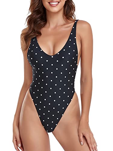Black Polka Dot