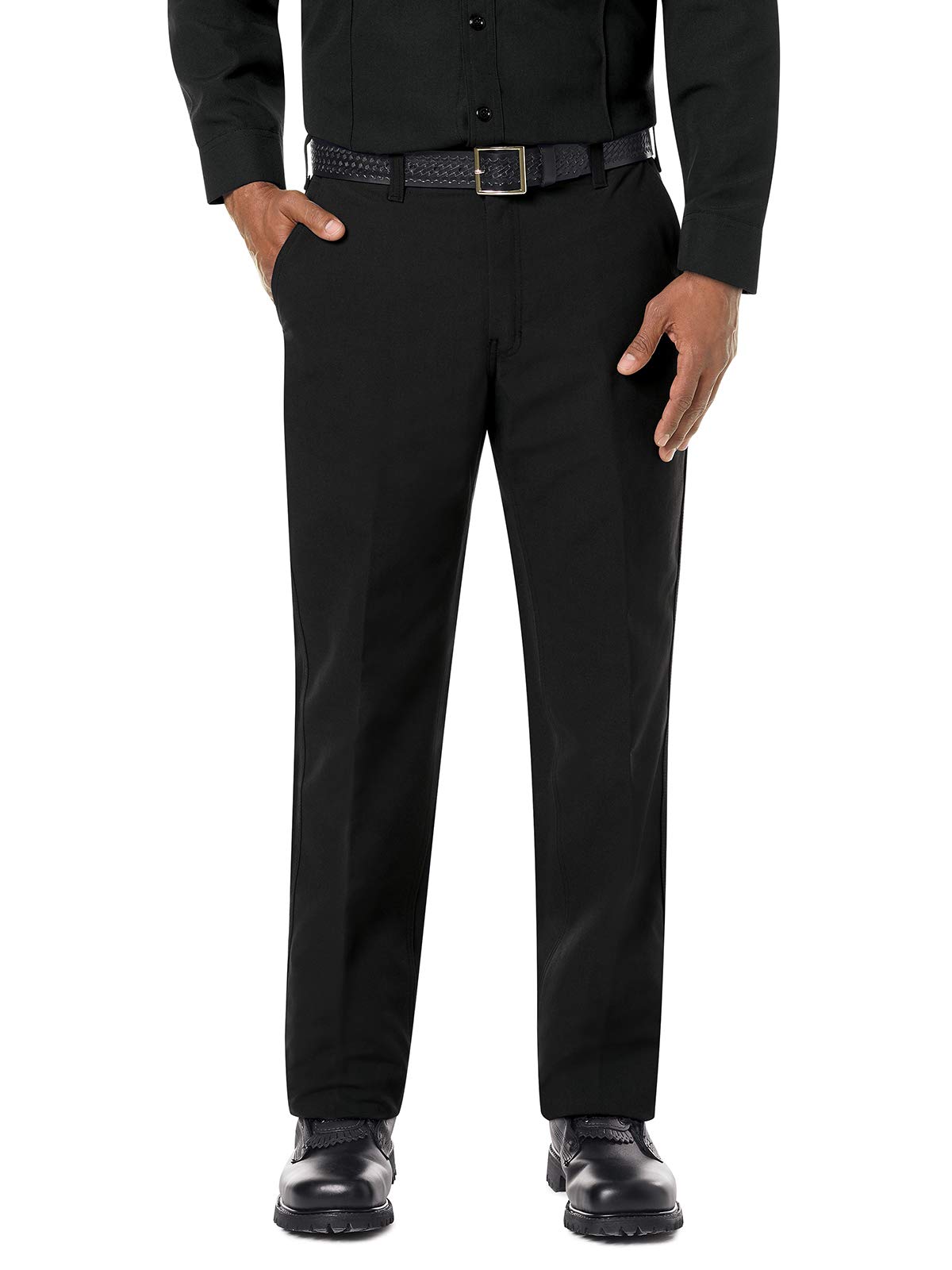Workrite Men's Straight Fit Dress Pants - Classic Office & Business Attire for Professional Men | Perfect for Work, Interviews & Formal Events