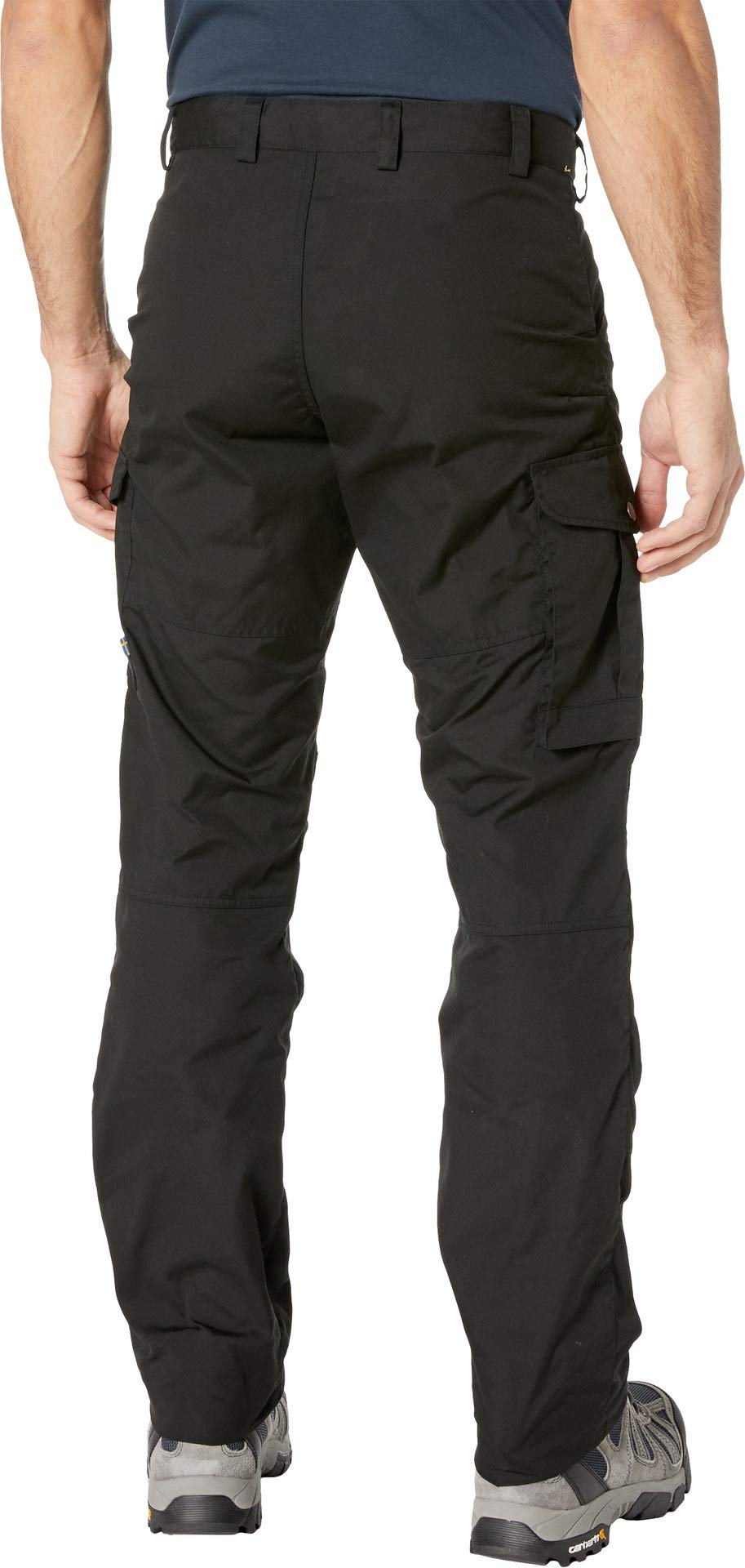 Fjallraven Men's Barents Pro Trousers Black - Durable Outdoor Pants for Hiking & Adventure - Size 44 (US 29) L