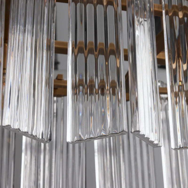 Delsie Oval Crystal Chandelier - 51