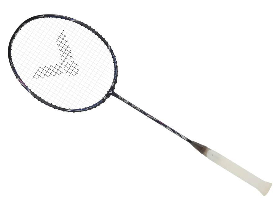 Victor Auraspeed 90KII Badminton Racket - Professional Demo Rental for Training & Competition | Lightweight Carbon Fiber Shuttlecock Racket for Smash & Defense | Perfect for Badminton Clubs, Tournaments & Practice Sessions