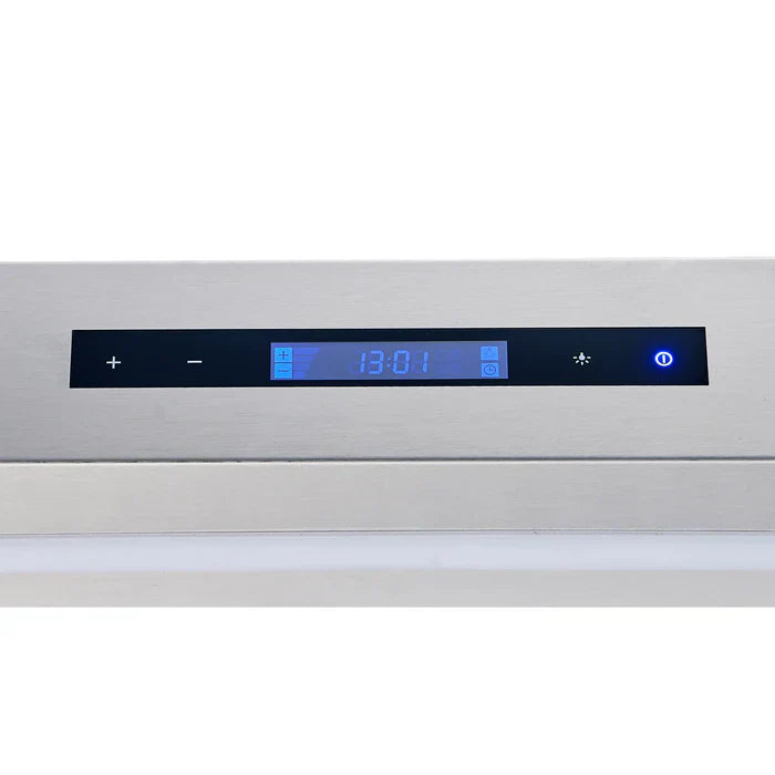 Forno Savona 60 Inch 1200 CFM Stainless Steel Wall Mount Range Hood with Hybrid Filters & Backsplash - FRHWM5029 60HB - Perfect for Modern Kitchens & High-Output Cooking