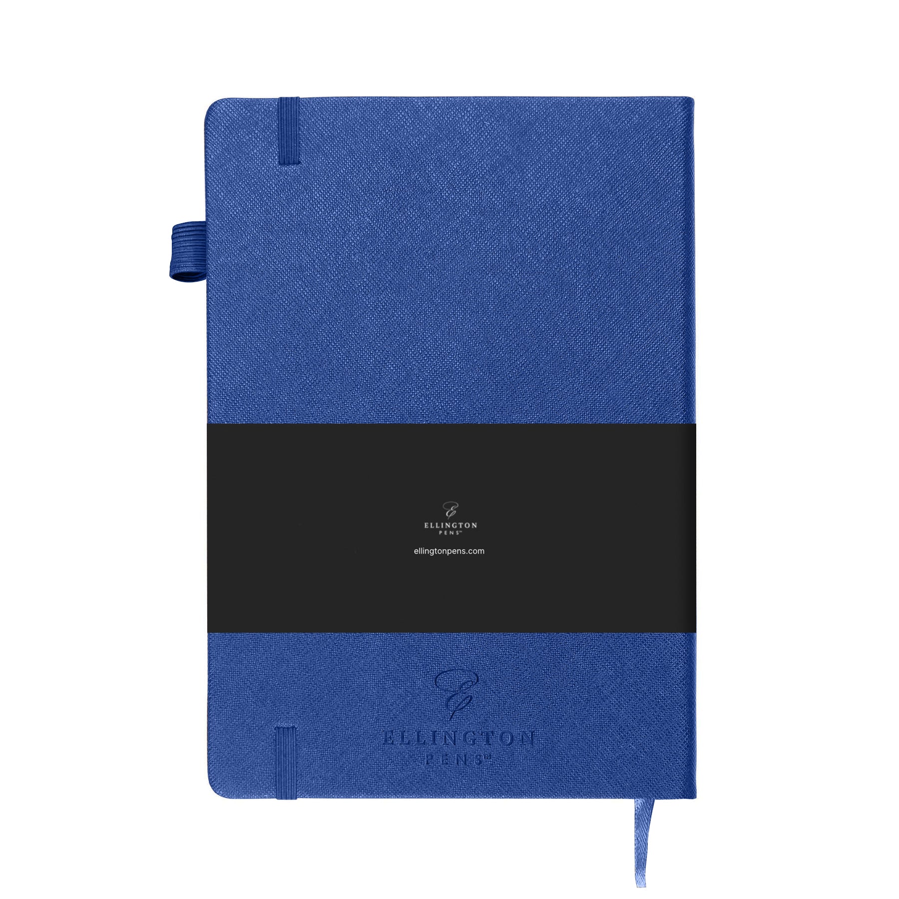 Premium Blue PU Saffiano Leather Journal - Elegant Notebook for Writing, Note Taking & Gift Giving - Perfect for Business, School & Travel Use