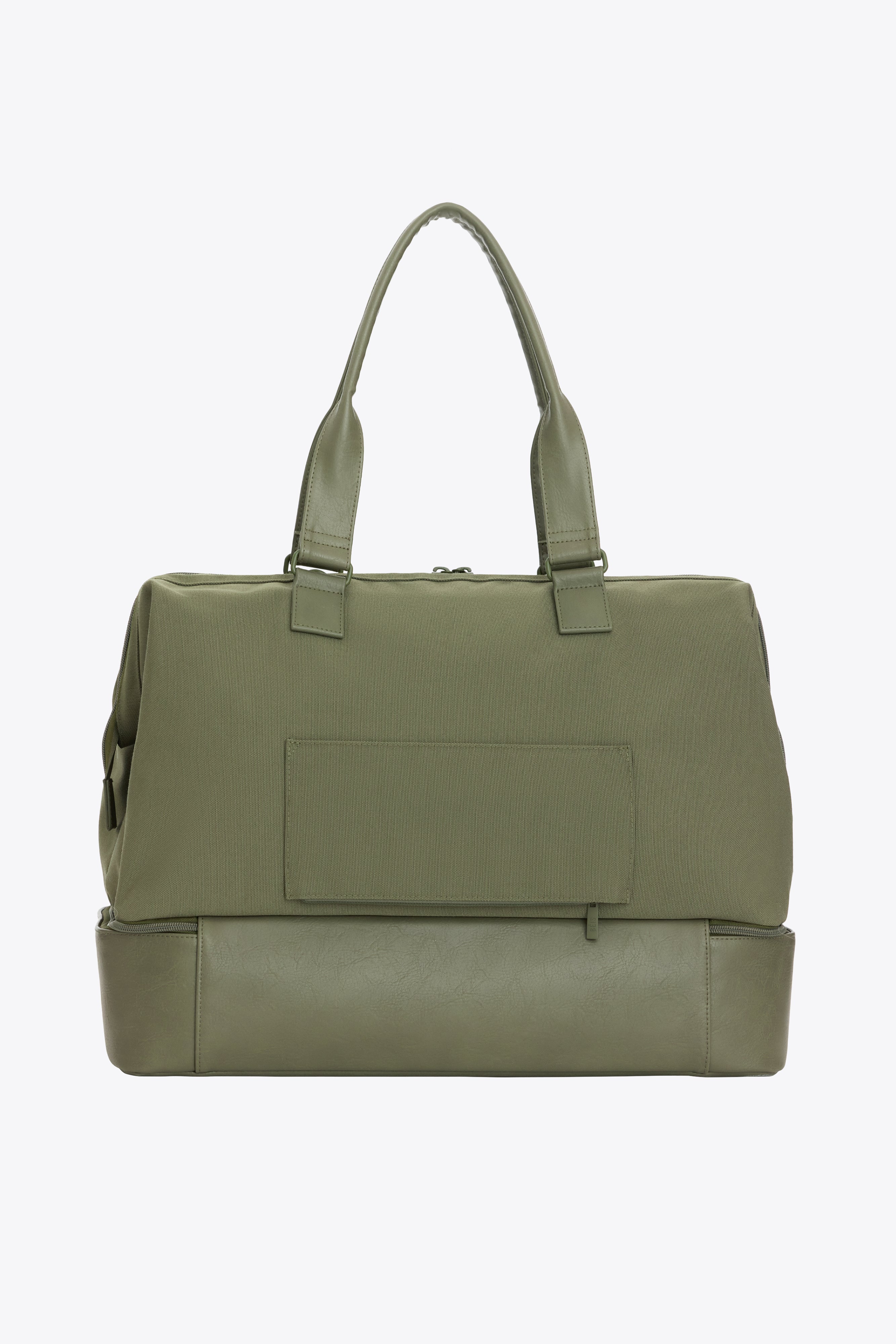 The Weekender Duffle Bag in Olive Green - Perfect for Travel, Gym & Weekend Getaways | Durable & Stylish Carry-On Luggage