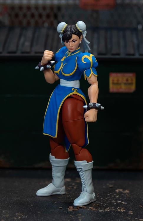 Street Fighter Chun Li 1/12 Scale Collectible Action Figure - Perfect for Display, Gaming Battles & Anime Fans Collection
