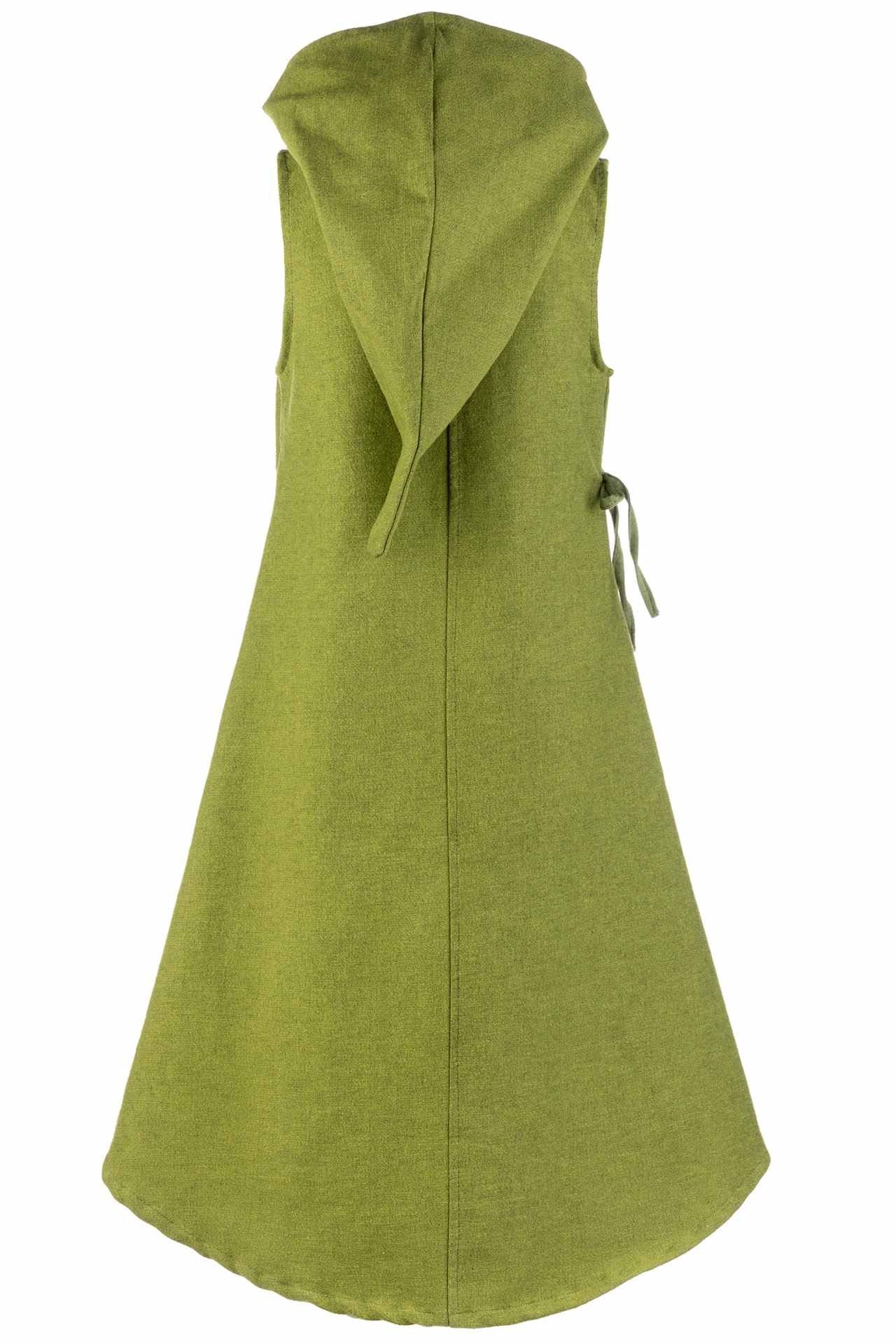 Runa Linden Green Wrap Dress - Flattering Women's Wrap Dress for Casual & Office Wear | Perfect for Work, Date Night & Special Occasions