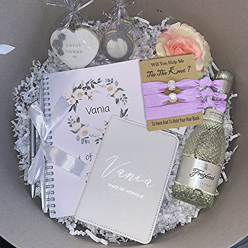 6-Pack Lilac Hair Ties for Bridesmaids - Elegant Wedding Party Favors, Bachelorette Gifts & Bridal Shower Accessories - Perfect for Wedding, Engagement & Special Occasions