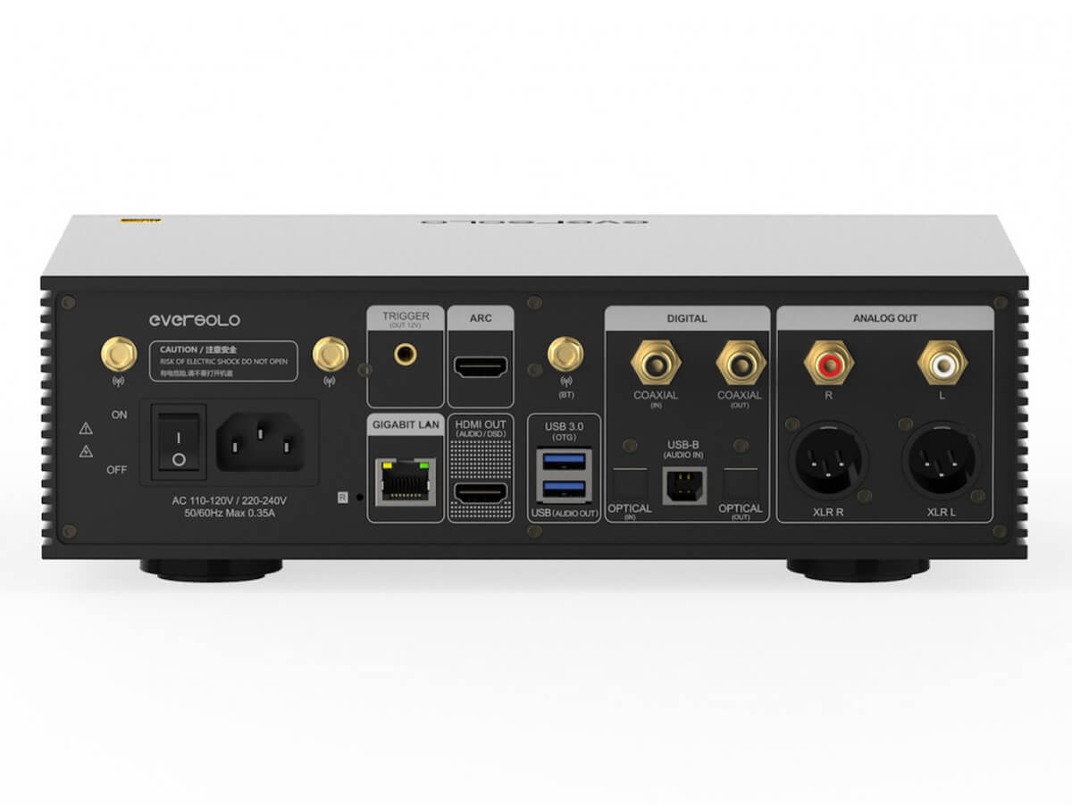 Eversolo DMP A6 Gen 2 Hi-Fi Digital Music Player - High Resolution Audio Streamer with Wi-Fi & Bluetooth, Lossless Playback for Home Theater & Audiophile Systems