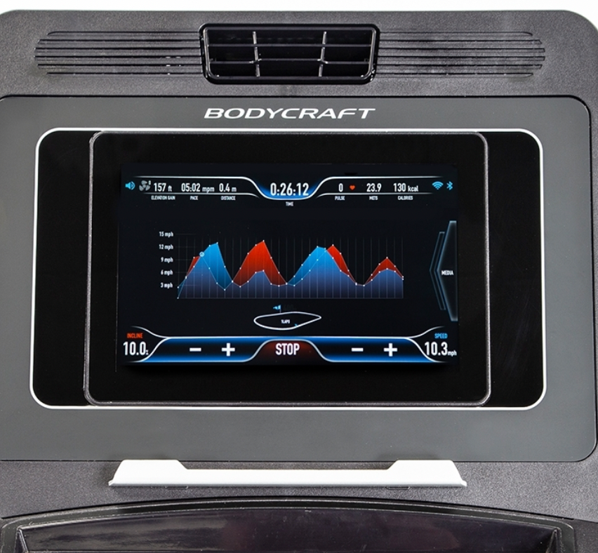 Bodycraft T800 Treadmill with 10