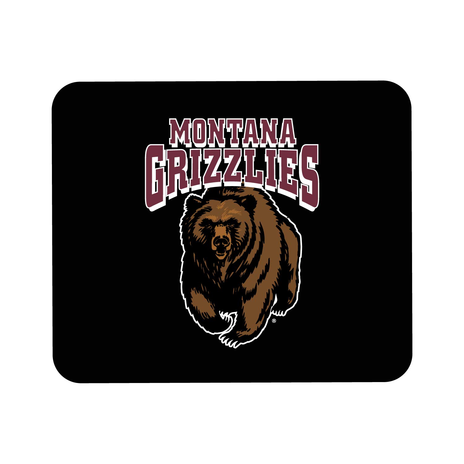 OTM Essentials University of Montana Standard Fabric Mouse Pad - Non-Slip Desk Accessory for Gaming & Office Work - Classic Design for Computers & Laptops - Perfect for Home, Office & Dorm Room Setup