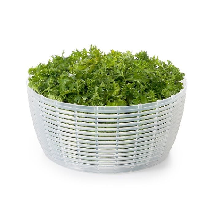 Premium Salad & Herb Spinner - 5.5QT Large Capacity Kitchen Gadget for Washing, Drying Greens & Vegetables - Perfect for Healthy Eating, Meal Prep & Fresh Salads
