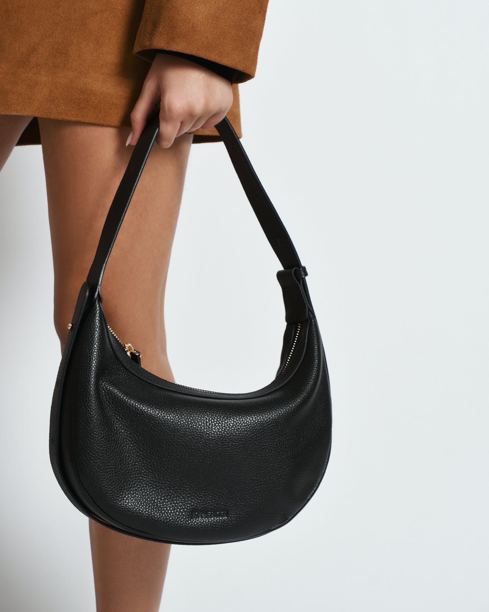 TAYA Genuine Leather Shoulder Bag for Women - Stylish & Durable Black Crossbody Purse - Perfect for Work, Travel & Everyday Use