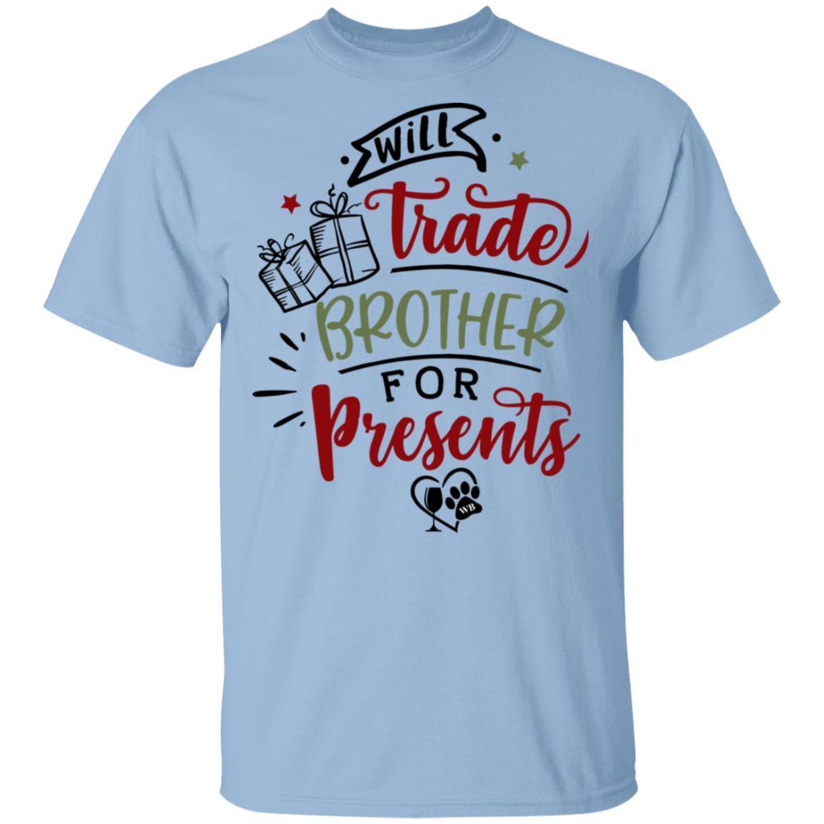 WineyBitches.Co Funny Sibling Gift T-Shirt - 5.3 oz Cotton Tee - Perfect for Christmas, Birthday & Family Reunion Gifts