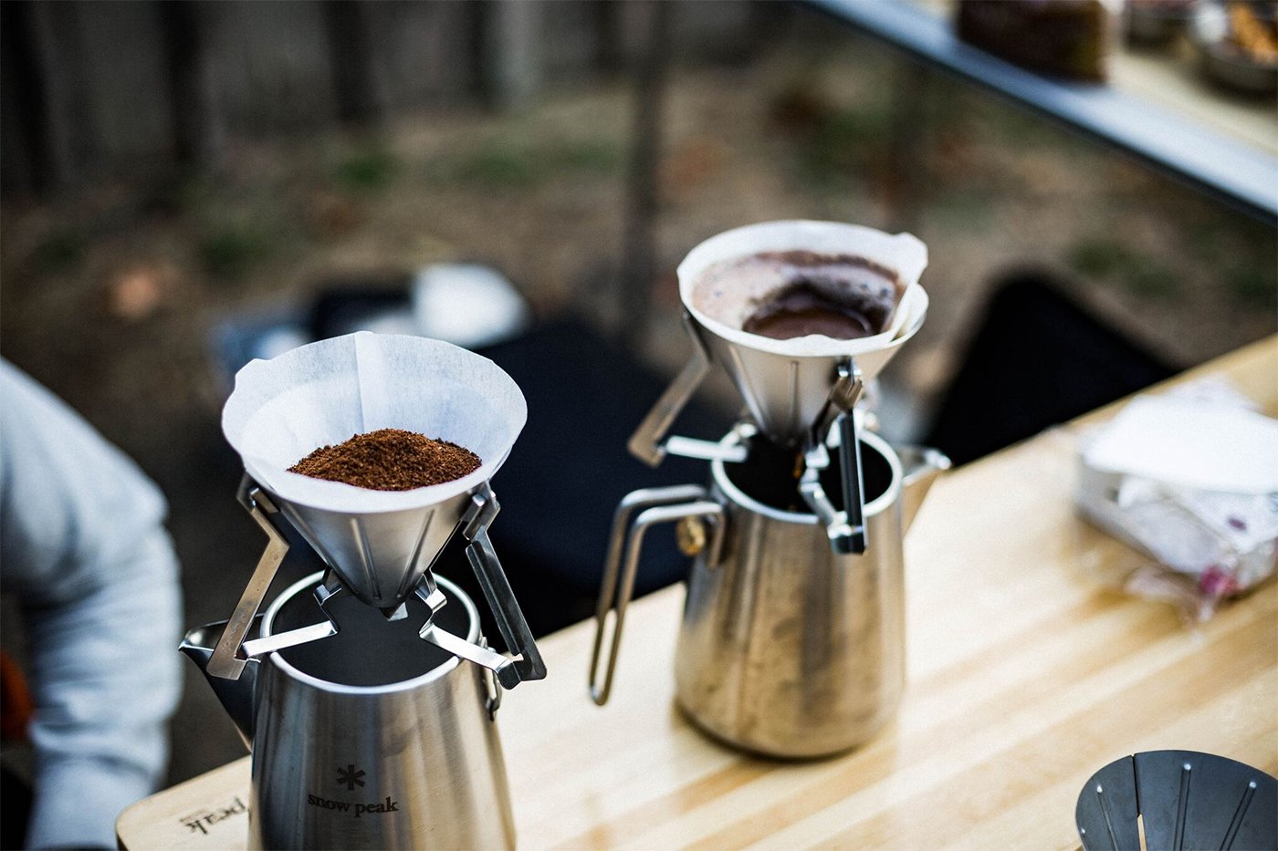 Premium Field Barista Coffee Drip Brewer - Portable Pour Over Coffee Maker for Camping, Travel & Outdoor Adventures