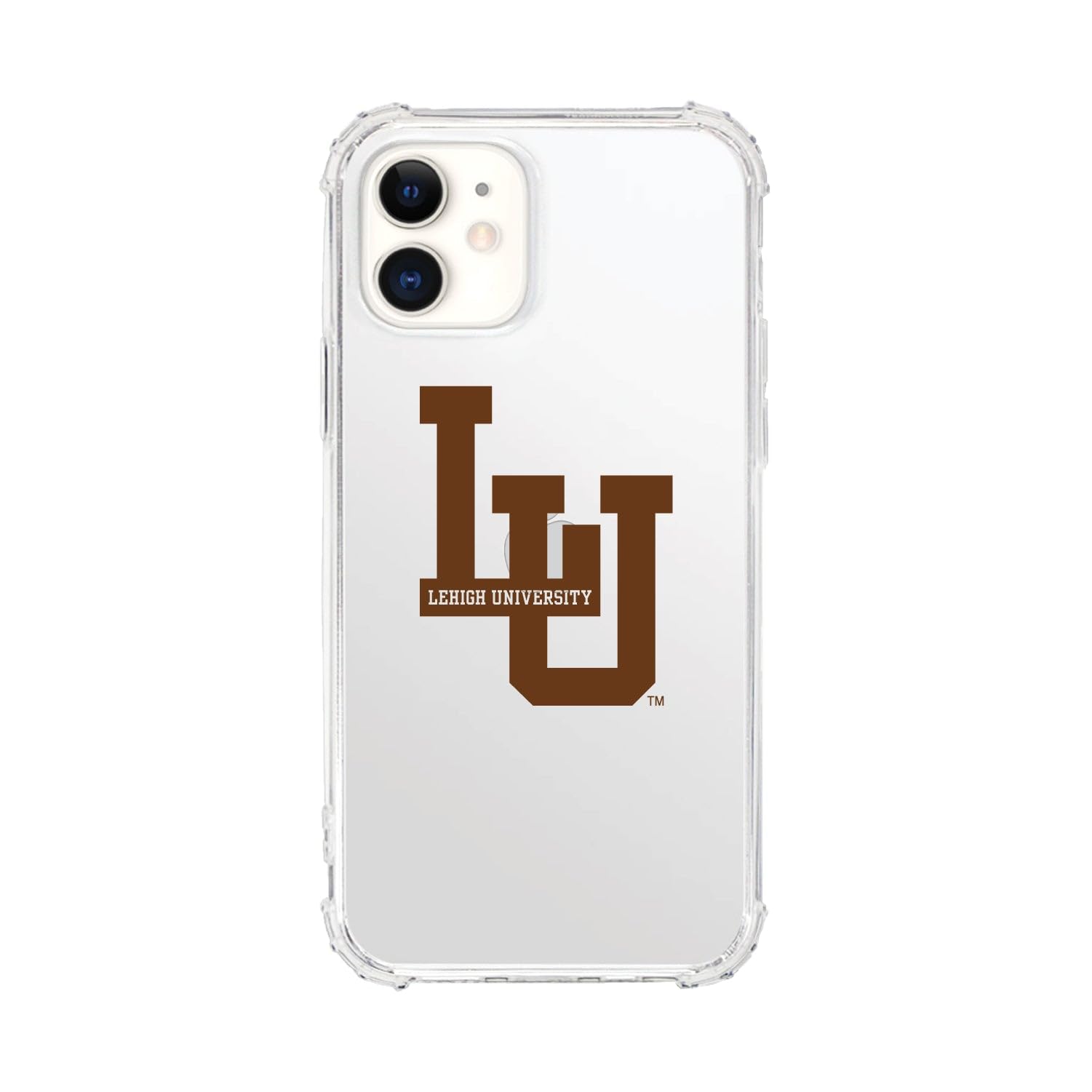 OTM Essentials Rugged Phone Case for iPhone 13 Pro Max - Shockproof Protective Cover with Reinforced Edges in Classic White | Perfect for Lehigh University Students & Outdoor Activities