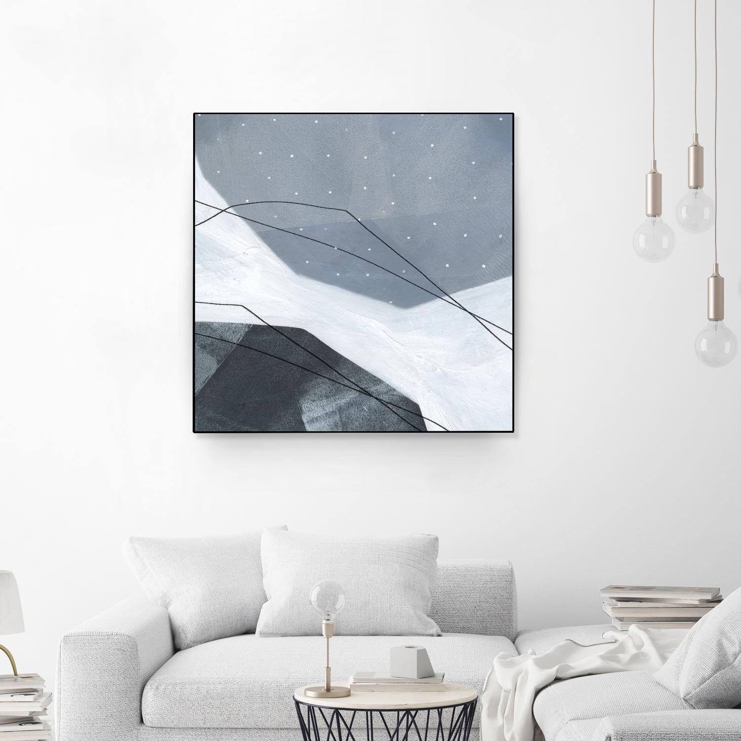 Adjacent Abstraction IV - Modern Abstract Wall Art for Home & Office Decor | Perfect for Living Room, Bedroom, or Workspace