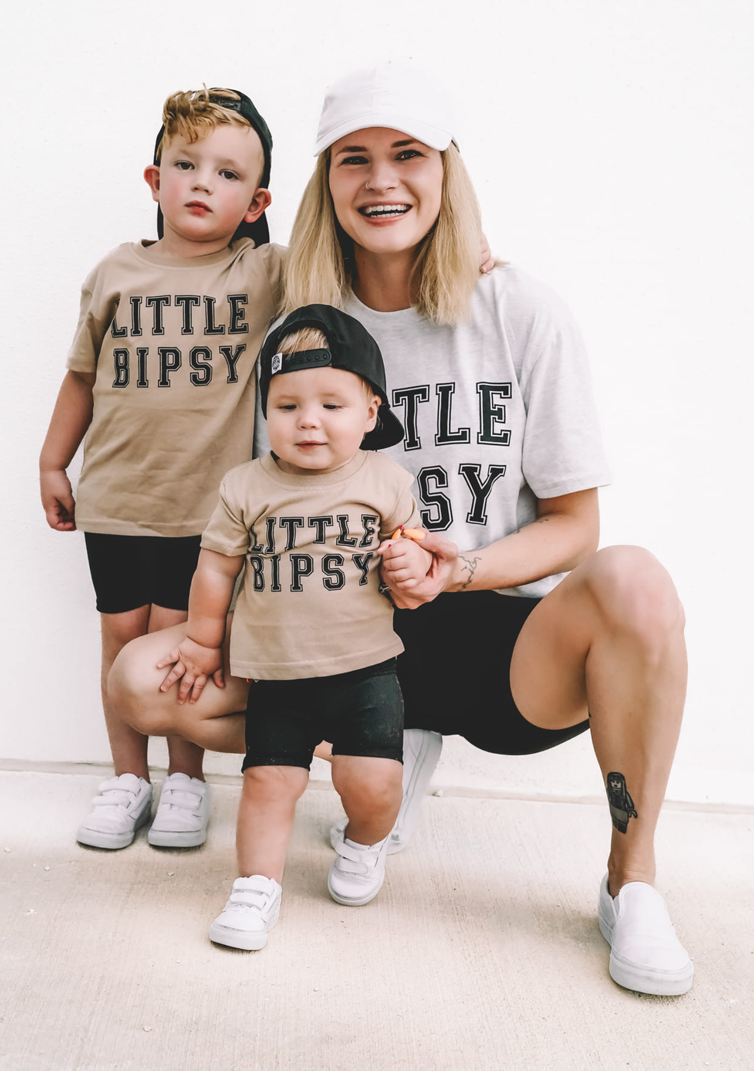 LB Collegiate Tee - Soft Cotton Vintage Style T-Shirt for Men & Women in Tan | Casual Wear, Street Fashion, and Everyday Comfort