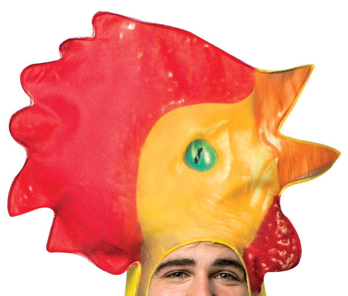 Rasta Imposta Rubber Chicken Adult Costume - Hilarious Prank & Halloween Outfit for Parties & Comedy Shows