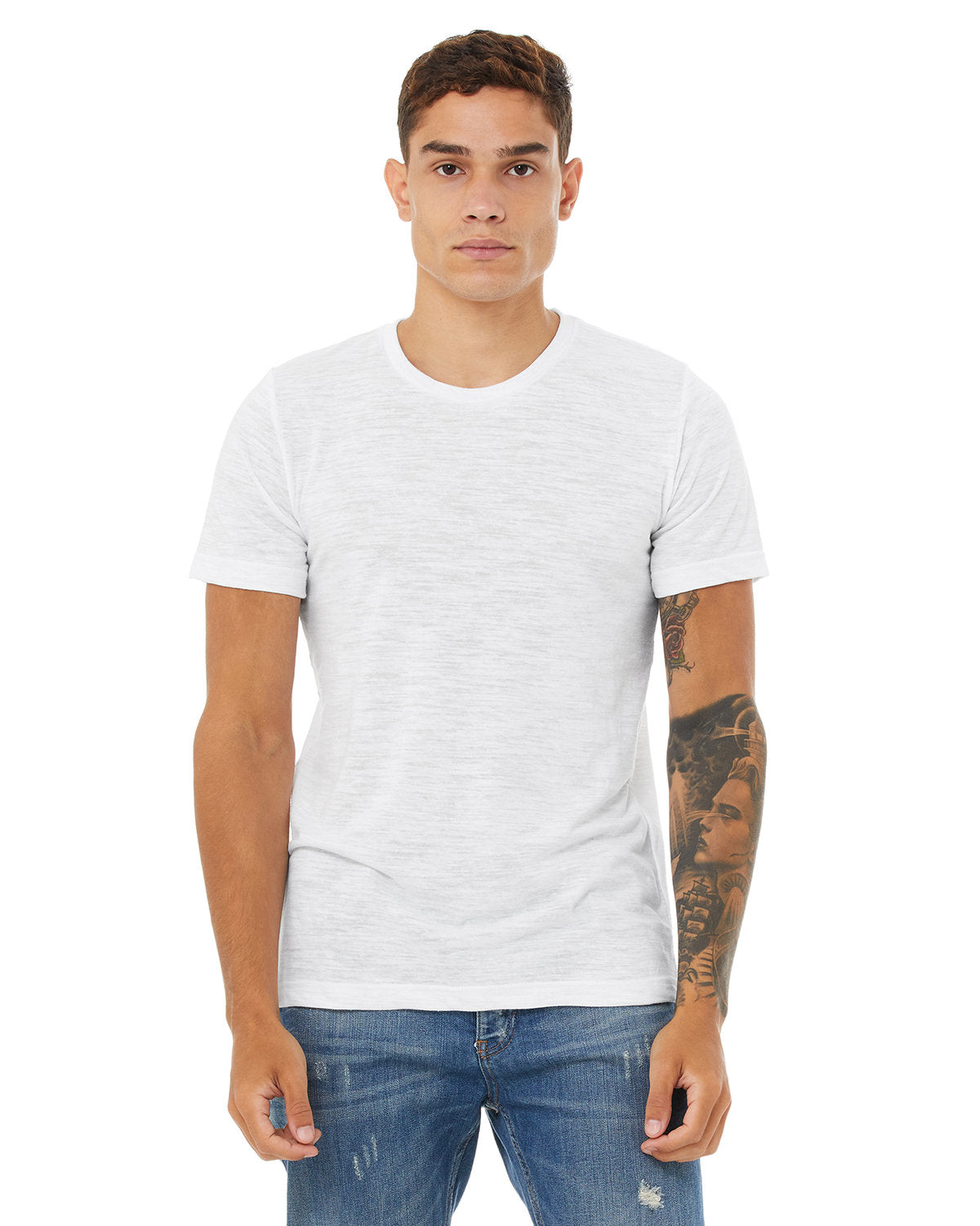 Bella + Canvas 3650 Unisex Poly Cotton Short Sleeve T-Shirt - Soft Comfortable Tee for Men & Women - Perfect for Casual Wear, Gym, and Everyday Outfits
