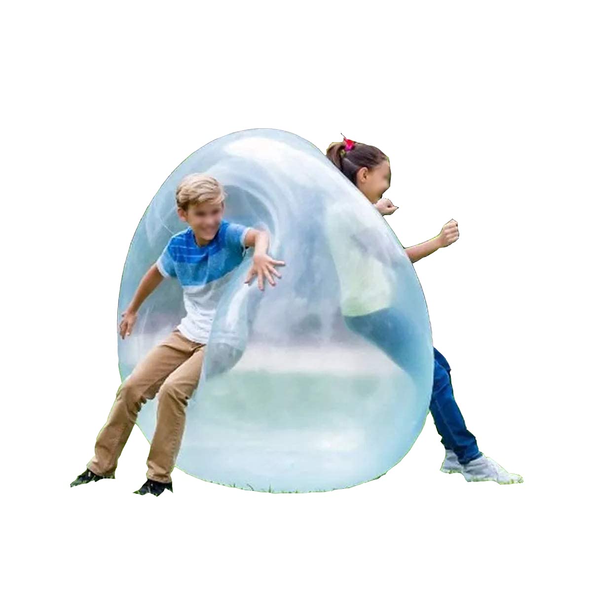 **Giant Bubble Water Ball 47Inch - Inflatable Fun Ball for Kids & Adults, Super Bubble Ball for Outdoor Water Games, Pool Parties, Beach Fun & Backyard Play**