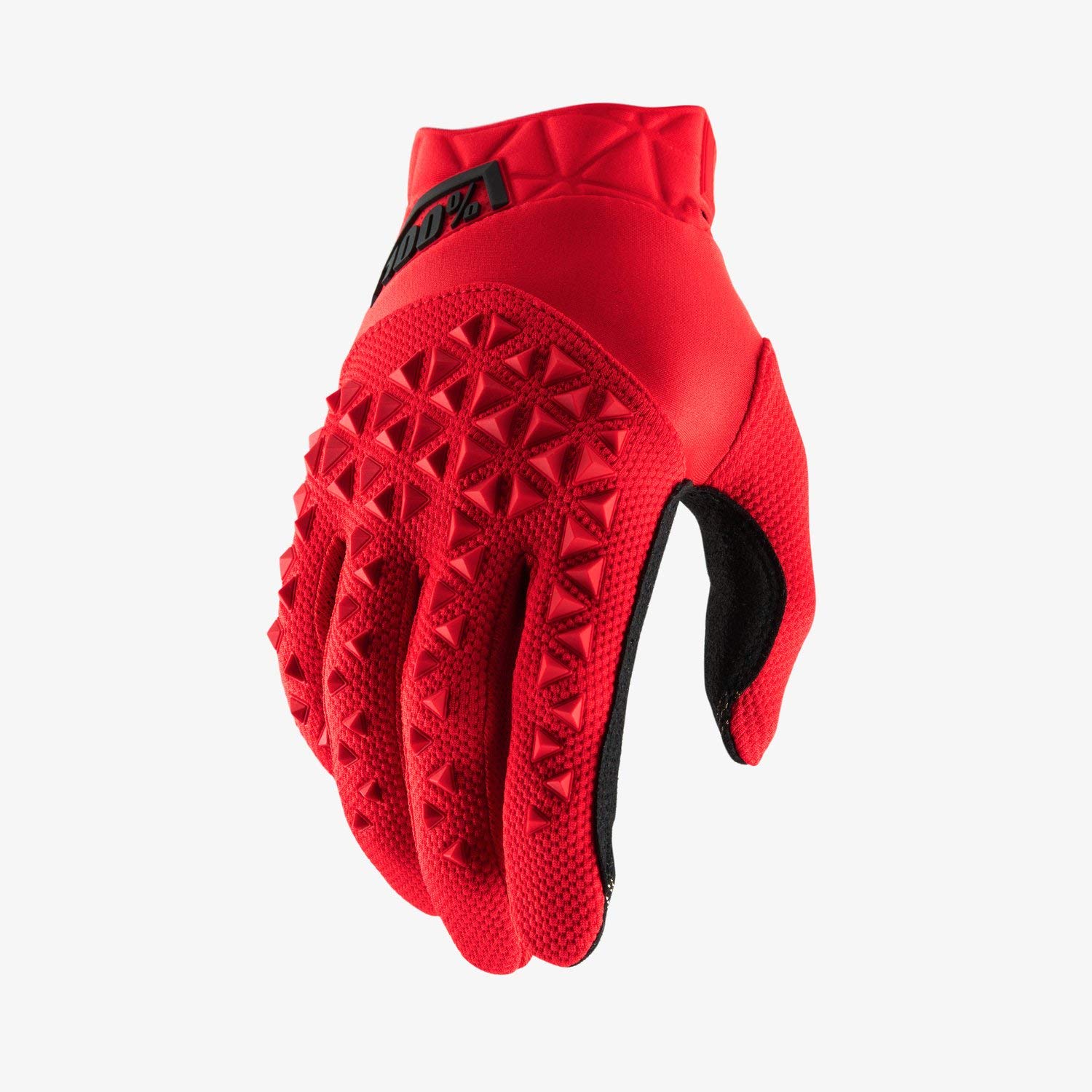 AIRMATIC Breathable Work Gloves - Red/Black, Large Size for Men & Women - Perfect for Construction, Gardening, and Outdoor Activities