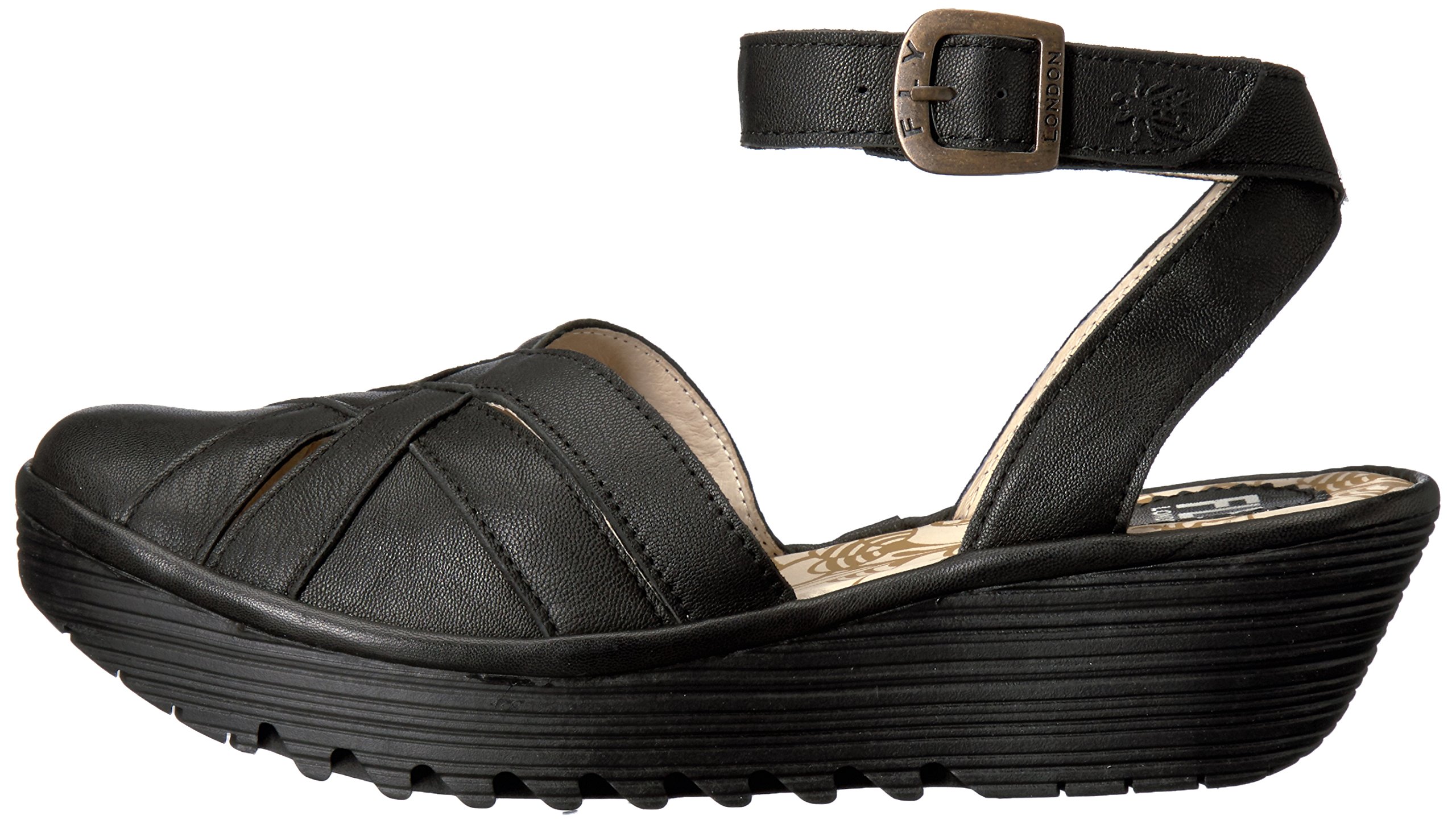 FLY London Women's Flat Sandals - Comfortable Summer Walking Shoes