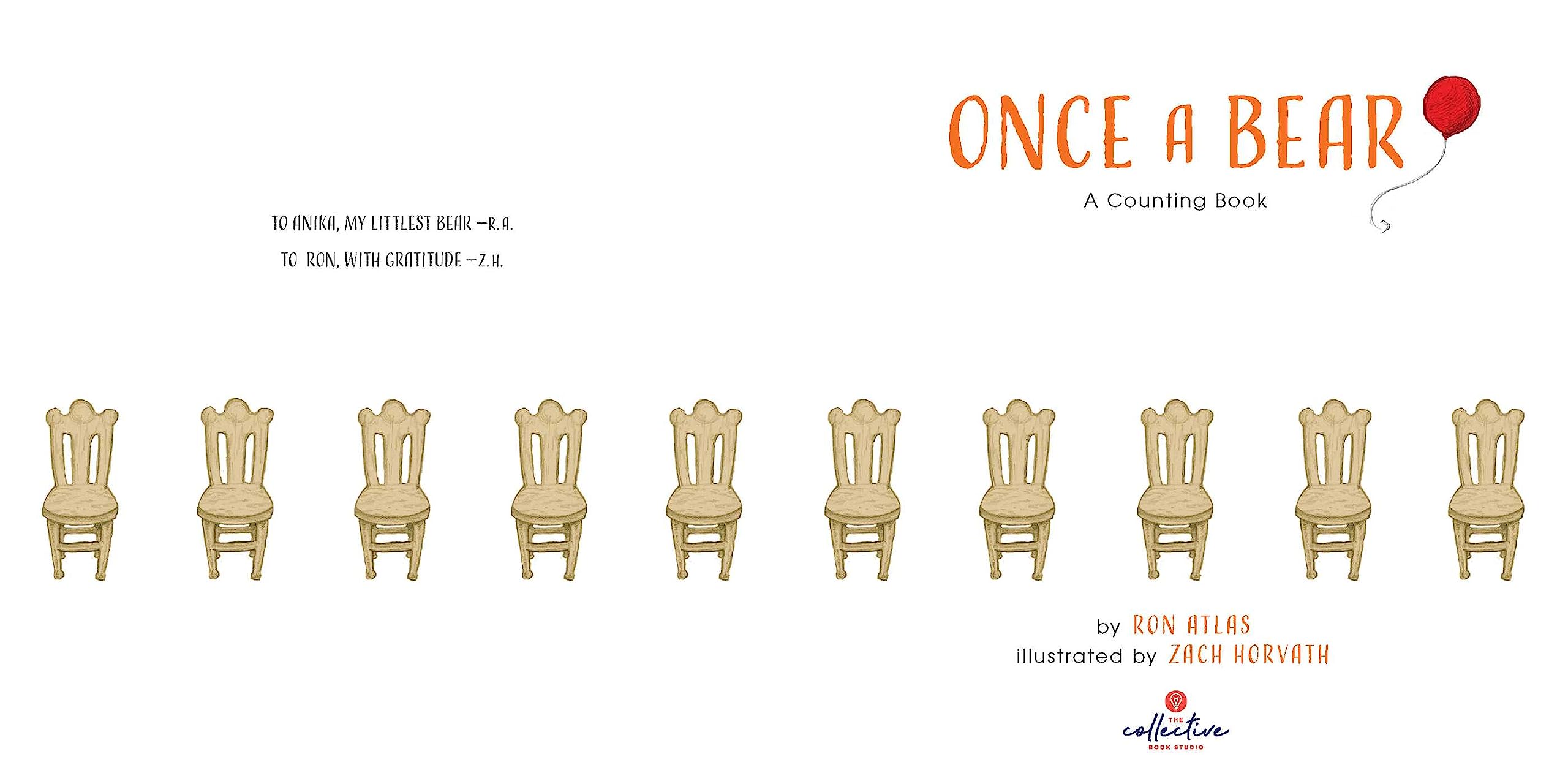 Once A Bear: A Counting Book for Kids - Fun Educational Animal Story for Toddlers & Preschoolers | Perfect for Bedtime Reading & Early Learning Activities
