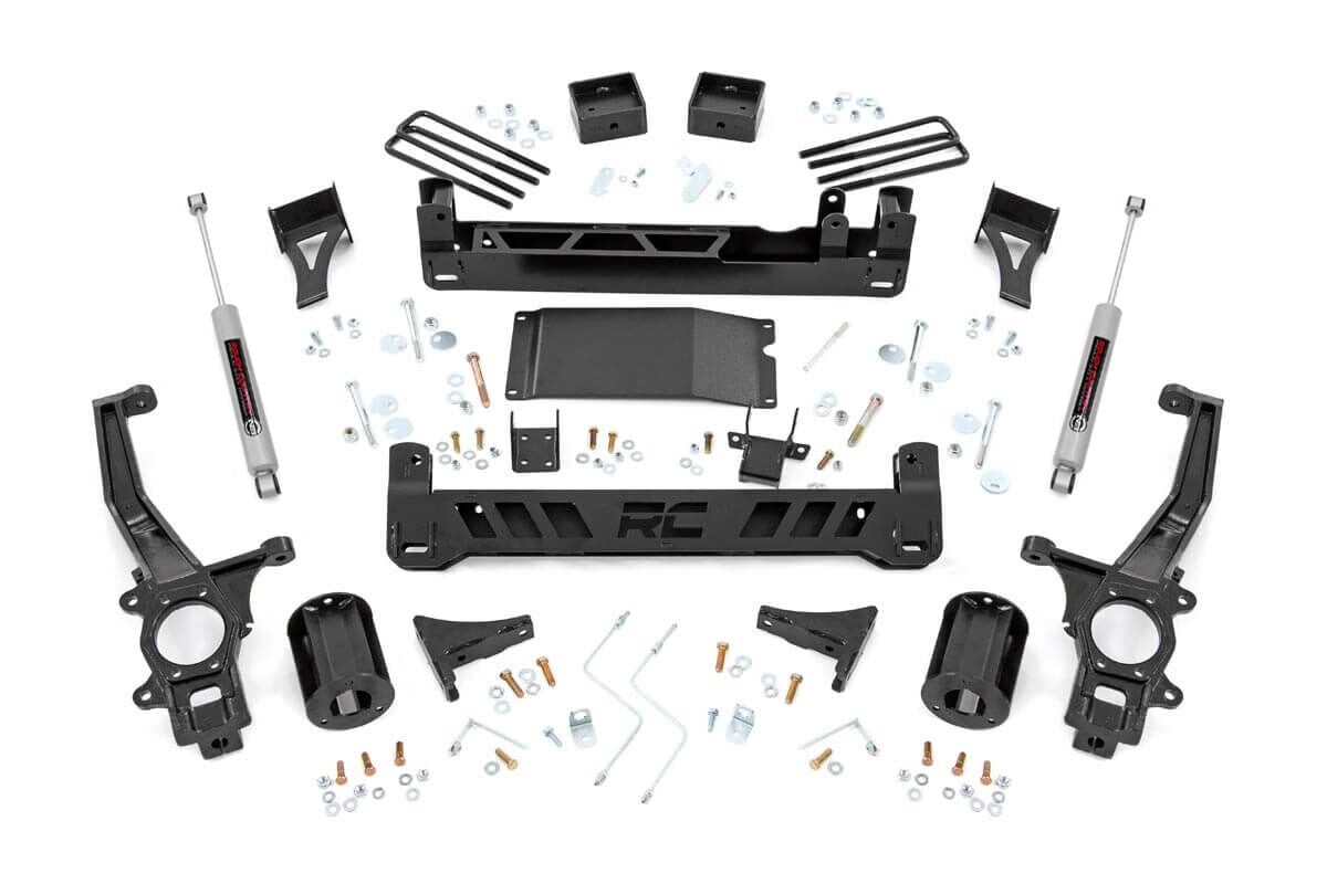 6 Inch Lift Kit for Nissan Frontier 2WD/4WD (2005-2021) - Heavy Duty Suspension System - Model 87930 - Perfect for Off-Roading & Truck Customization