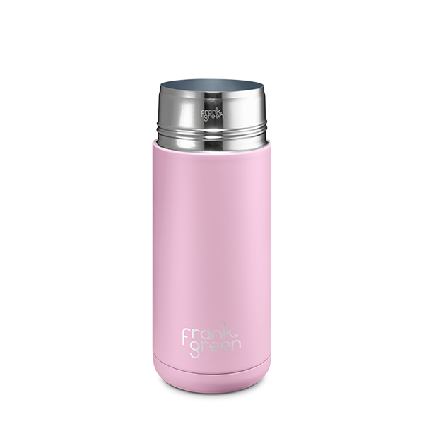 16oz Ceramic Reusable Coffee Cup with Lid - 475ml Insulated Travel Mug for Hot & Cold Drinks - Perfect for Office, Commuting, and Outdoor Activities