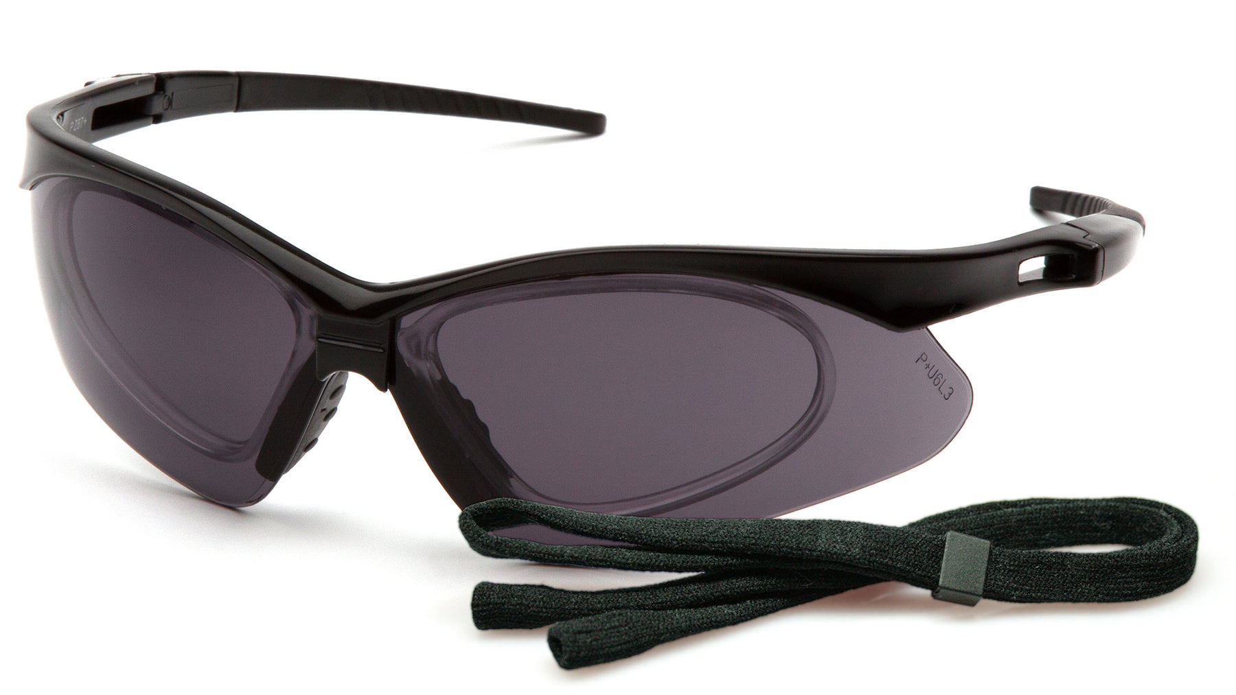 Pyramex PMXTREME® Safety Glasses - Grey with Rx Insert - ANSI Z87.1 Certified for Construction, Woodworking & DIY Projects