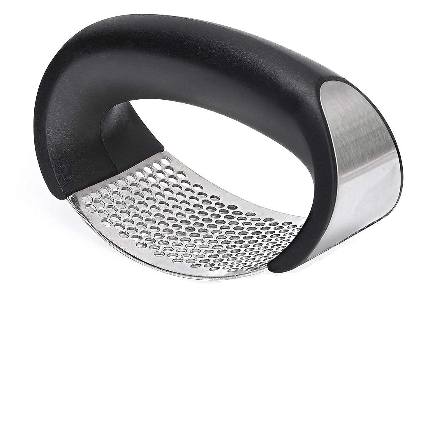 Premium 2-in-1 Stainless Steel Garlic Press & Ginger Crusher - Heavy Duty Kitchen Gadget for Chopping, Mincing, and Grinding - Perfect for Cooking, Baking, and Meal Prep
