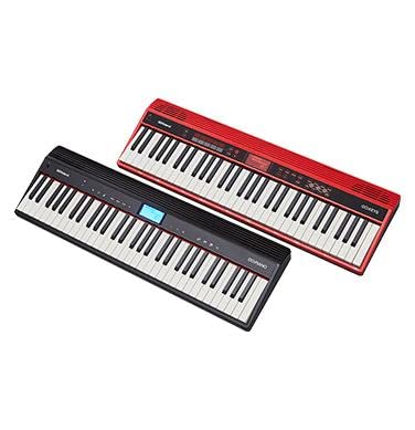 Roland GO:Piano 61-Key Digital Keyboard (GO-61P) - Portable Electric Piano with Built-In Speakers, Bluetooth & Headphone Jack - Perfect for Beginners, Home Practice & Travel Use