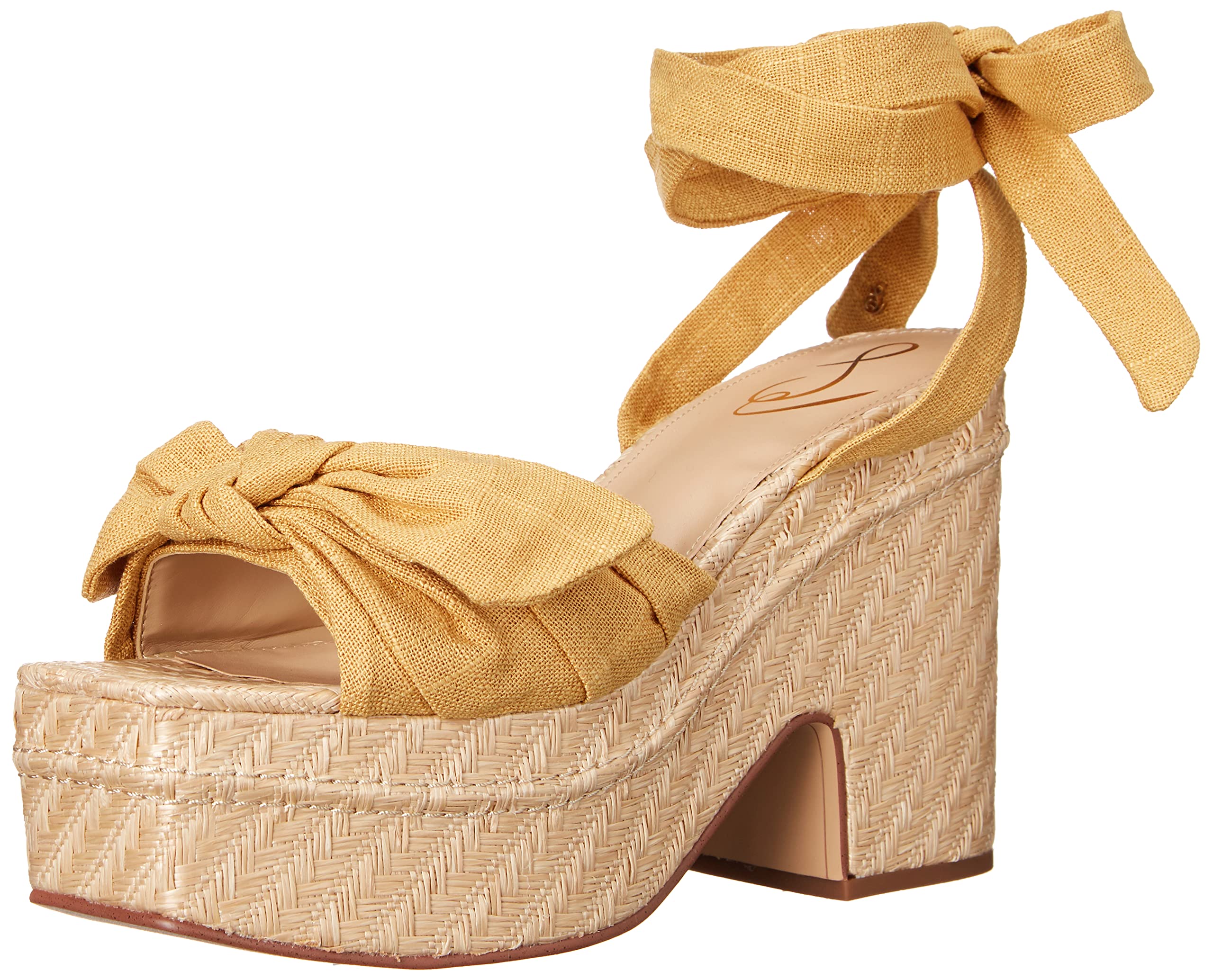 Sam Edelman Women's Tula Wedge Sandal - Comfortable Summer Casual Shoes with Cushioned Footbed | Perfect for Beach, Vacation & Everyday Wear