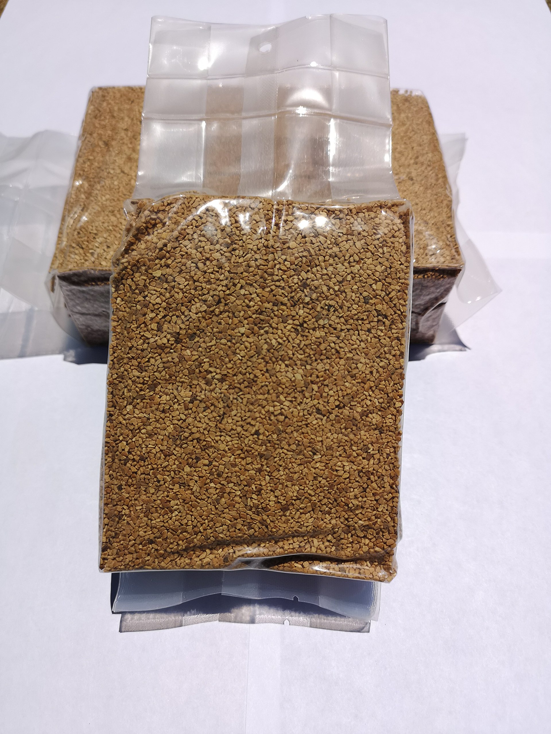 16/20 Walnut Shell Media for Tumbler - 5lb Natural Brass Cleaning & Polishing Abrasive - Perfect for Jewelry, Firearm, and Metal Parts Polishing