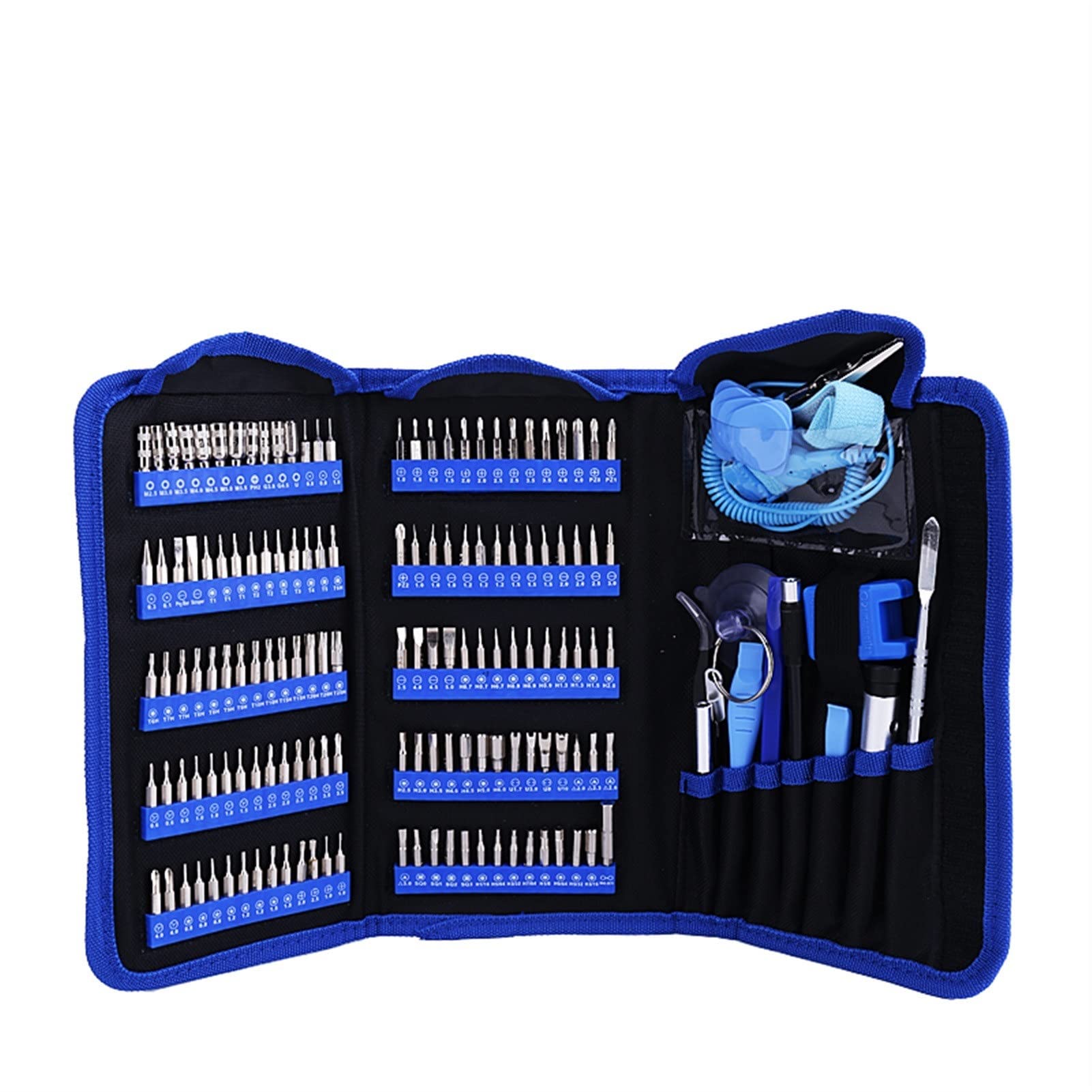 High-Quality 160-in-1 Magnetic Screwdriver Set - Professional Precision Hand Tool Kit for Phone Repair, Electronics Maintenance & DIY Projects - Ideal for Smartphone, Laptop, Watch & Small Appliance Repairs