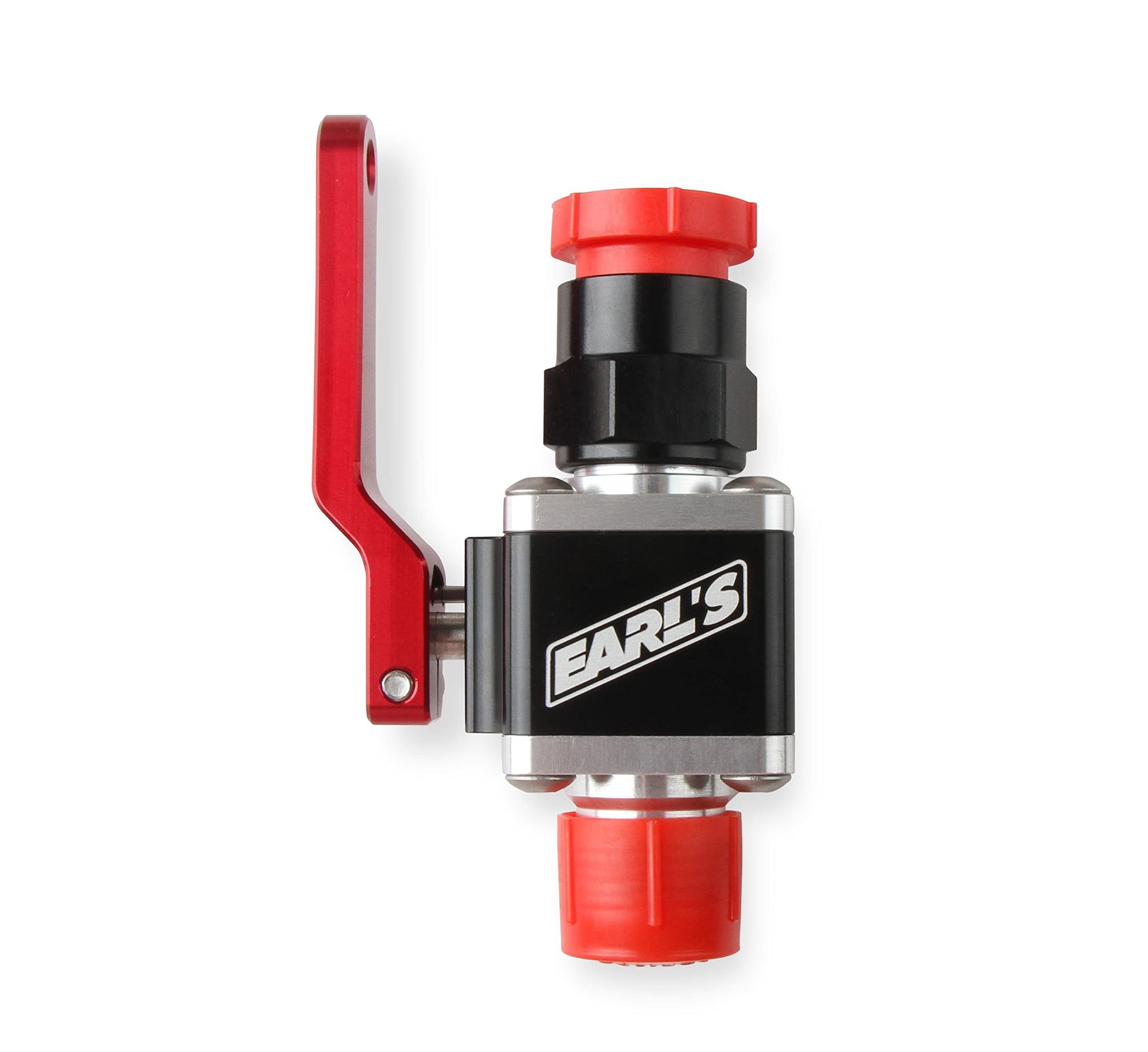 Earl's 230710ERL UltraPro AN-10 Male to Female Ball Valve - High Performance Fuel/Oil Flow Control for Automotive, Marine & Industrial Applications