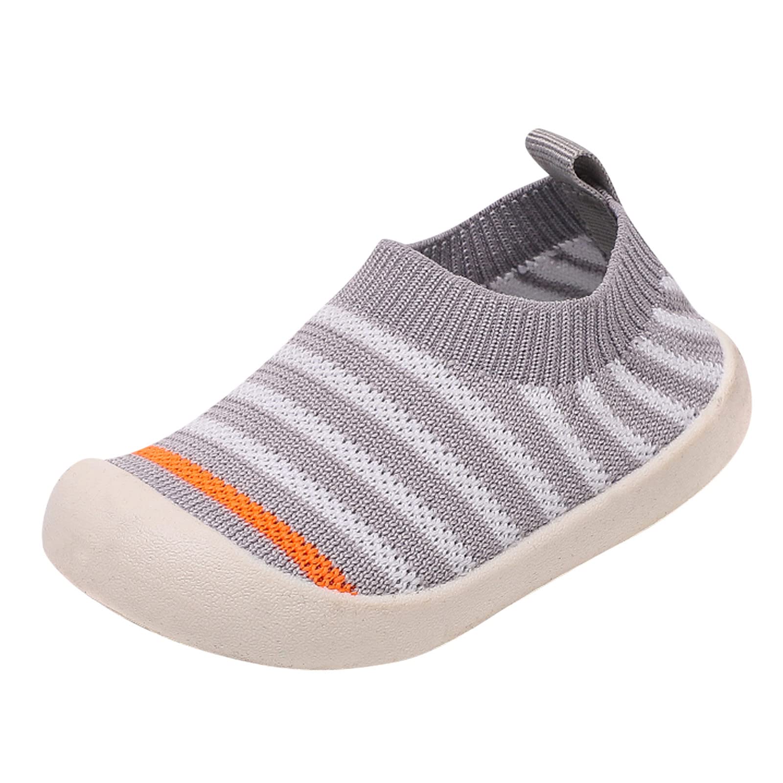 **Toddler First Walking Shoes - Non-Slip Soft Sole Breathable Knit Mesh Socks for Boys & Girls - Perfect for Indoor Play, Learning to Walk, and Everyday Comfort**